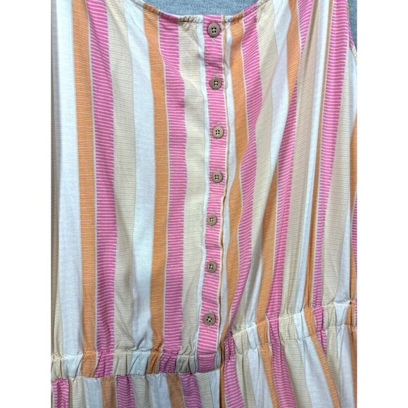 Matilda Jane Striped Sleeveless Jumpsuit Womens XXL - Picture 3 of 6